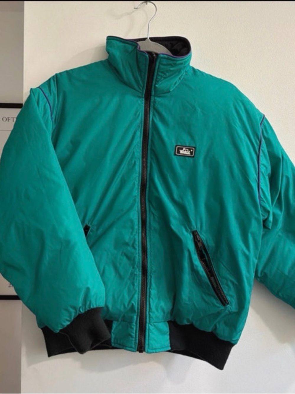 Woolrich Teal Green Puffer Jacket
